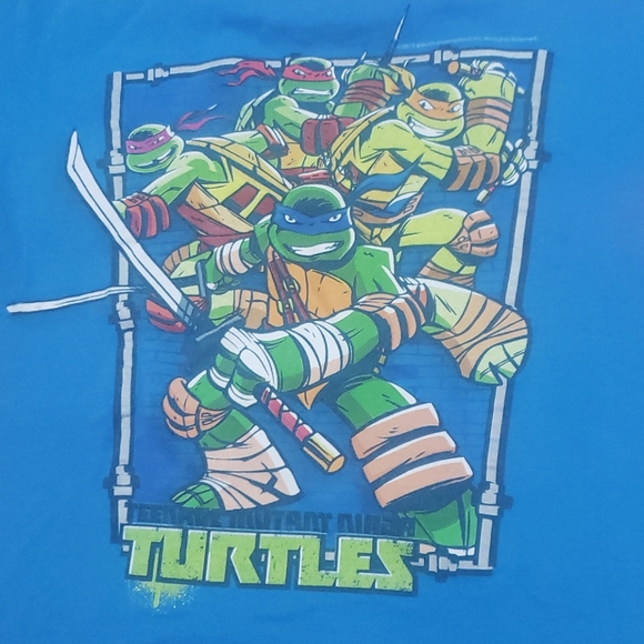 3 Boys tshirts lot of shirts tees 7 TMNT dinosaur - Picture 2 of 6